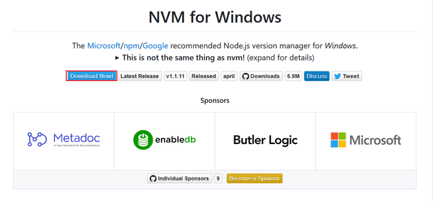 nvm-windows-git